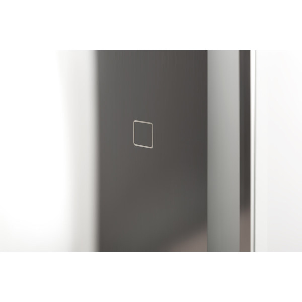 Зеркальный шкаф BelBagno 600x800x150 с одной распашной дверью с двумя стеклянными полками со встроенной подсветкой и сенсорным выключателем (SPC-GRT-6 Зеркальный шкаф BelBagno 600x800x150 с одной распашной дверью с двумя стеклянными полками со встроенной подсветкой и сенсорным выключателем (SPC-GRT-6