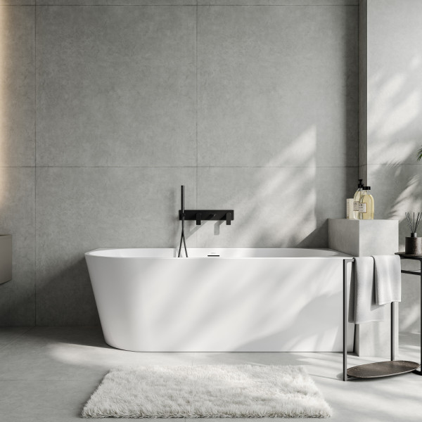 Ванна акриловая Abber 140x70x58 белая (AB9502-1.4 R) Ванна акриловая Abber 140x70x58 белая (AB9502-1.4 R)