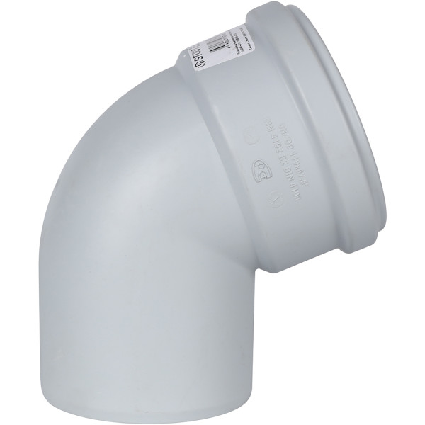 Отвод 110x67 Stout (PP, серый) (SKB-0011-011067)