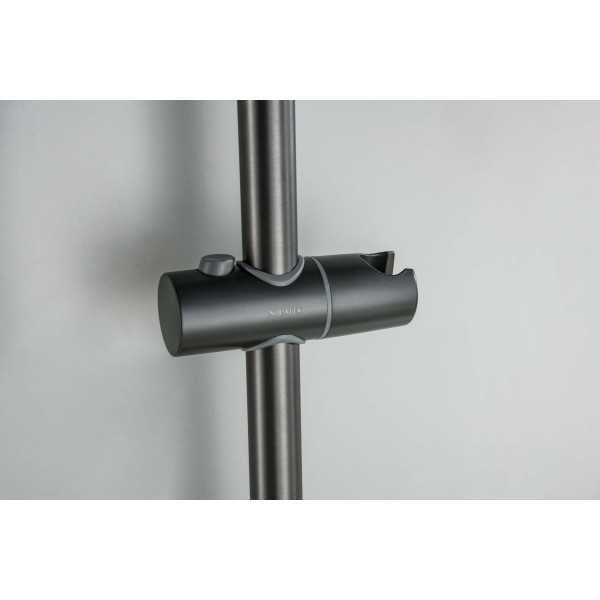 Душевой гарнитур Aquatek Лугано оружейная сталь (AQ2022BGM)