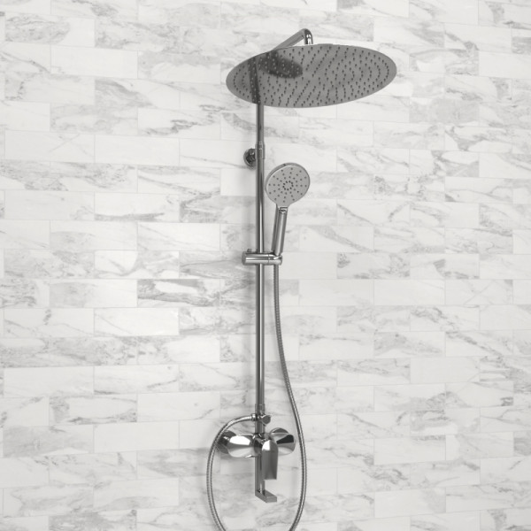 Душевая система WasserKRAFT хром (A166.117.127.010.CH)