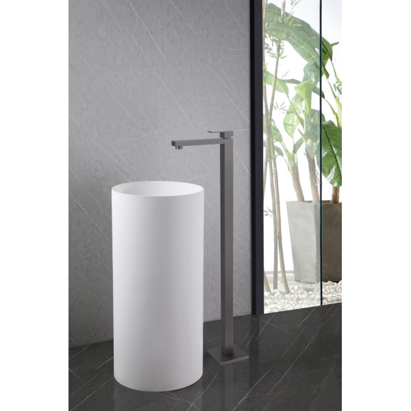 Смеситель напольный Abber Daheim Хром (AF8241NG)