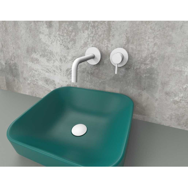 Смеситель для раковины Paffoni Light термостатический, белый (LIG006BO70)