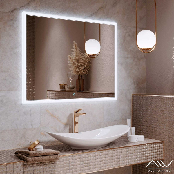 Зеркало с подсветкой Alavann Emma 100
