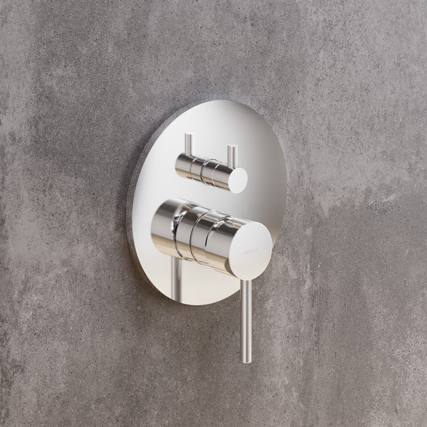 Смеситель для ванной и душа Damixa Scandinavian Pure хром (367100000) Смеситель для ванной и душа Damixa Scandinavian Pure хром (367100000)