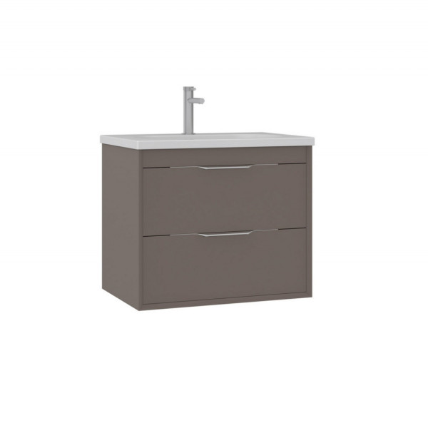 Тумба подвесная Orka Clay 650x500x520 с раковиной soil (5004380)