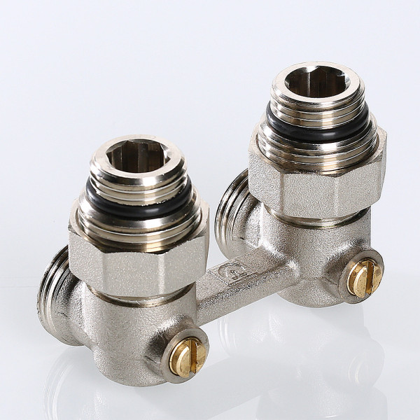 Фитинг двойной угловой со встроенным шаровым краном 1/2"*3/4"(18) евроконус Valtec VT.345.KNA (c комплектом адаптеров) (VT.345.KNA.E04) Фитинг двойной угловой со встроенным шаровым краном 1/2"*3/4"(18) евроконус Valtec VT.345.KNA (c комплектом адаптеров) (VT.345.KNA.E04)