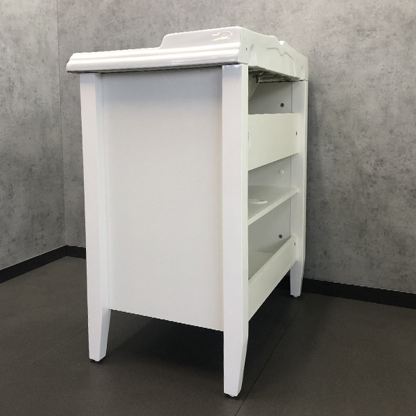 Тумба напольная Comforty Никосия 800x895x490 дуб белый матовый с раковиной (00-00001523)