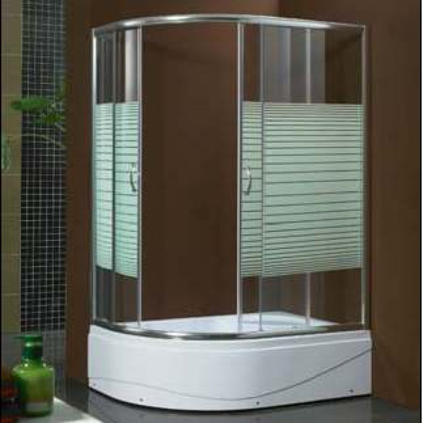 Душевой уголок BandHours Extreme 80х100х200 L стекло прозрачное