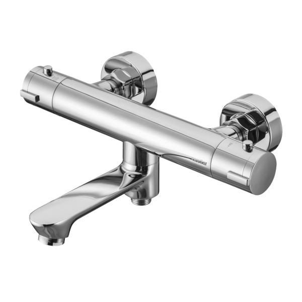 Смеситель для ванны и душа термостат Swedbe Mercury с повортн.изливом хром (9045) Смеситель для ванны и душа термостат Swedbe Mercury с повортн.изливом хром (9045)