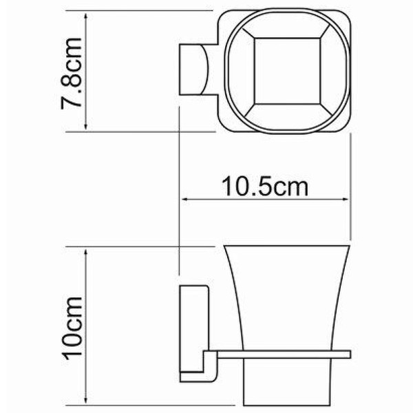 Подстаканник WasserKRAFT Exter (K-5228)