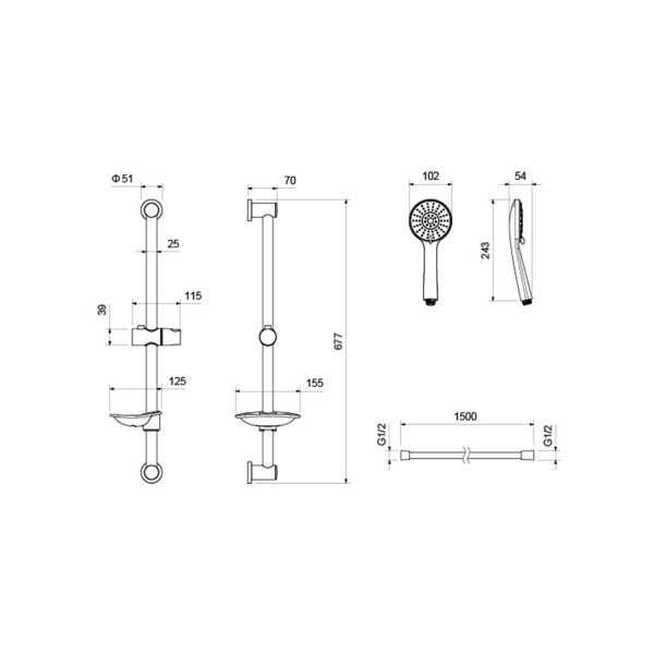 Комплект смесителей Aquatek Бетта 3 в 1 AQ1110MB+AQ1140MB+AQ2013MB черный (AQ1130MB) Комплект смесителей Aquatek Бетта 3 в 1 AQ1110MB+AQ1140MB+AQ2013MB черный (AQ1130MB)