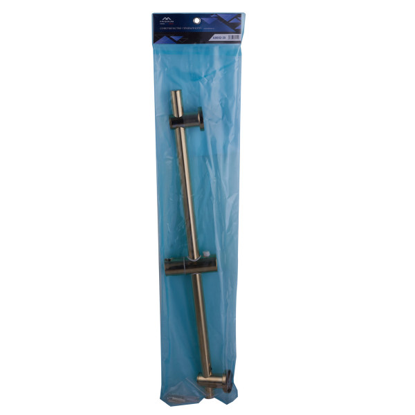 Душевая стойка Fashun 550 мм PVD, SUS201, держатель, крепления ABS пластик золото (A8002-35) Душевая стойка Fashun 550 мм PVD, SUS201, держатель, крепления ABS пластик золото (A8002-35)