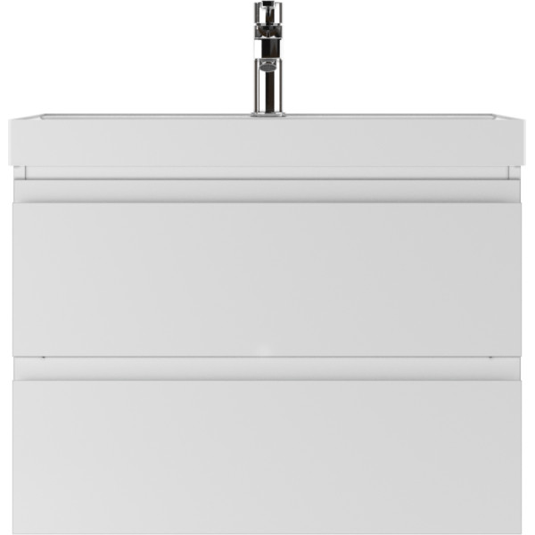 Тумба подвесная Домино Graffo под умывальник Classica 70 белый глянец В2 (DGr2115T)