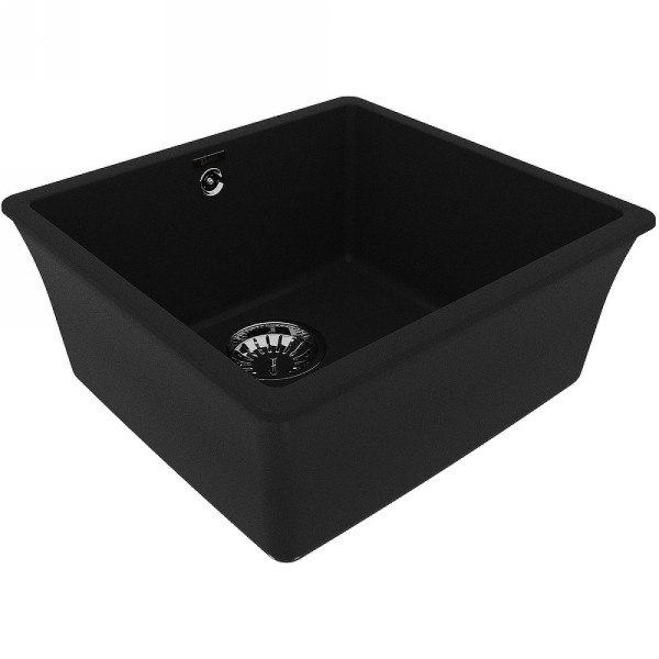 Мойка для кухни врезная Lemark Sinara 440-U 440x420 антрацит (9910067) Мойка для кухни врезная Lemark Sinara 440-U 440x420 антрацит (9910067)