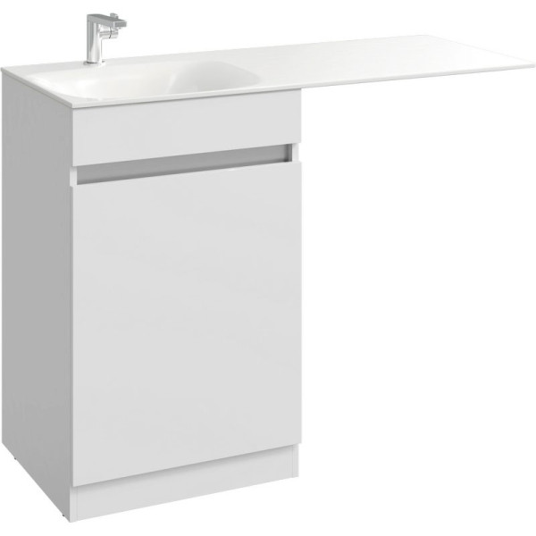 Тумба напольная Aqwella Forma 1150x500x870 белый (FOR0105KR)