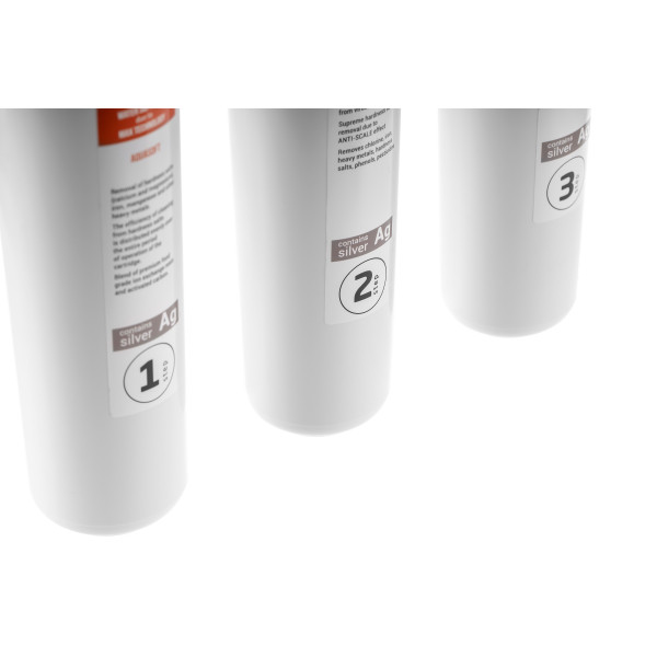 Комплект сменных картриджей для Гейзер Смарт Макс Био (50108) Комплект сменных картриджей для Гейзер Смарт Макс Био (50108)