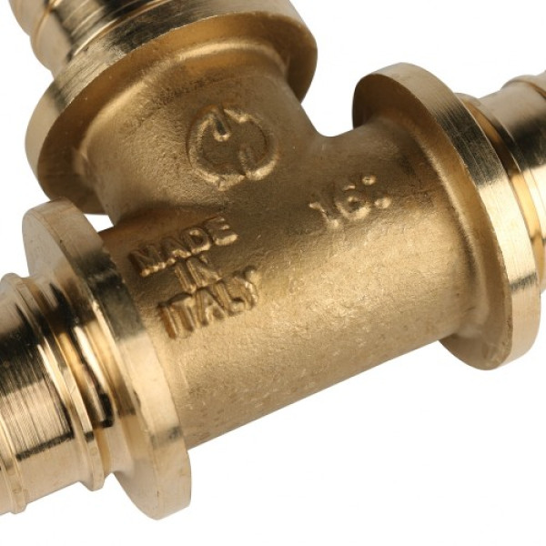 Тройник Stout PE-Xa 25*25*25 (латунь) (SFA-0013-000025)