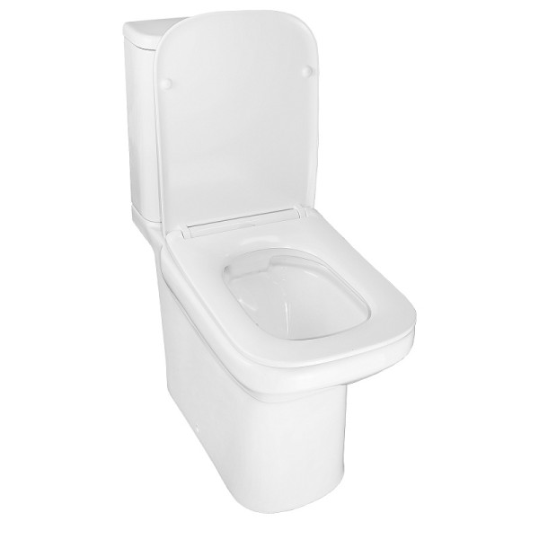 Унитаз напольный Azario Wandy 350x614x795 с сиденьем с микролифтом белый (AZ-56D)