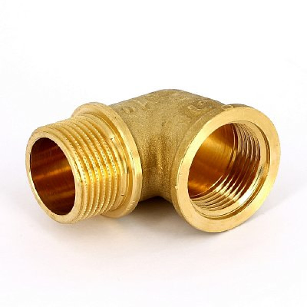 Угольник 1" ВН с упором Uni-Fitt (латунь) 612G4400