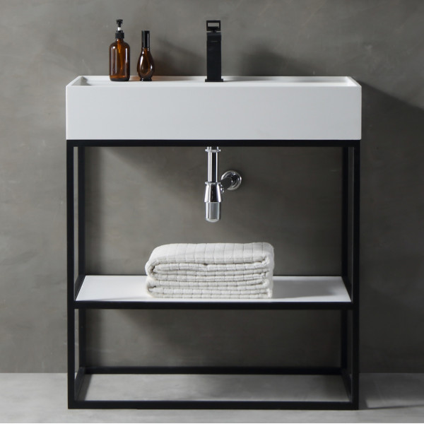 Раковина напольная Stein (белый матовый) Раковина напольная Stein (белый матовый)