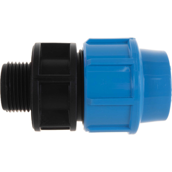 Соединение прямое 32*1"Н Джилекс (для п/э трубы, PP) (9135) Соединение прямое 32*1"Н Джилекс (для п/э трубы, PP) (9135)