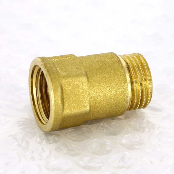 Удлинитель шестигранный 1/2"х15 мм. Tiemme (латунь) (1500183 / 1220G001504) Удлинитель шестигранный 1/2"х15 мм. Tiemme (латунь) (1500183 / 1220G001504)