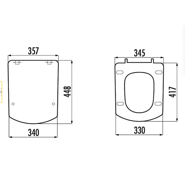 Сиденье для унитаза Creavit Sorti с микролифтом (KC2103.01.0000E) Сиденье для унитаза Creavit Sorti с микролифтом (KC2103.01.0000E)