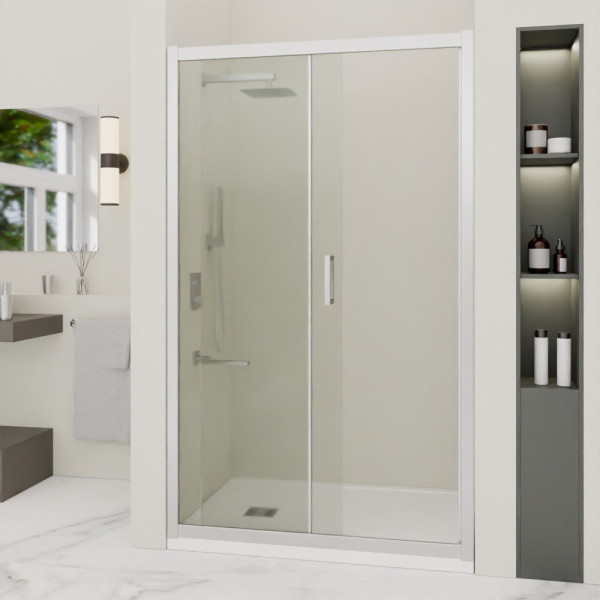 Душевая дверь RGW Passage 170x195 стекло прозрачное, профиль хром (350801617-11)