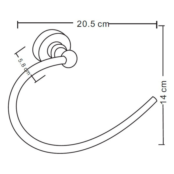 Держатели для туалетной бумаги Osgard Harmony хром (51404)