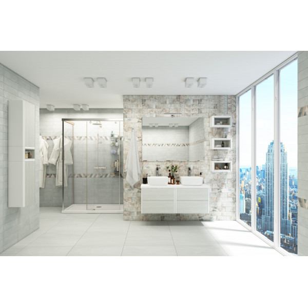 Шкаф подвесной Aquaton Брук 306x230x617 дуб латте (1.A202.5.03B.CDL.0) Шкаф подвесной Aquaton Брук 306x230x617 дуб латте (1.A202.5.03B.CDL.0)