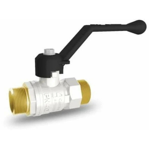 Кран 3/4" НН шаровый LD Pride (чёрная ручка) (LD 47.305.20) Кран 3/4" НН шаровый LD Pride (чёрная ручка) (LD 47.305.20)