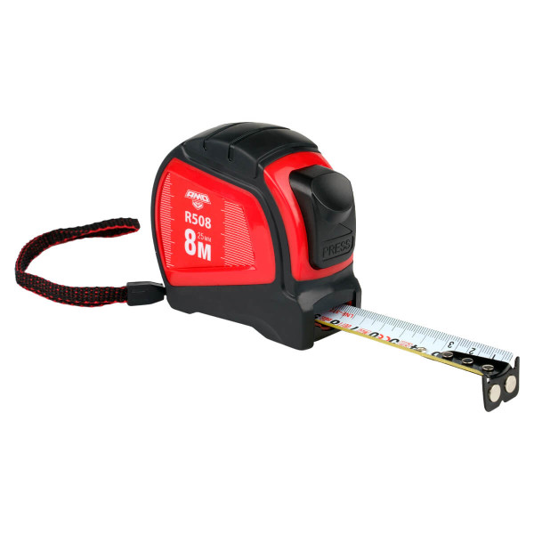 Рулетка AMO R508 8 м х 25 мм (851551) Рулетка AMO R508 8 м х 25 мм (851551)
