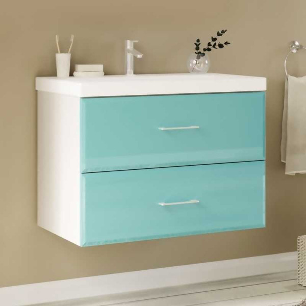 Тумба подвесная Marka One Релинг 600*450*750 бирюзовая (У69535) Тумба подвесная Marka One Релинг 600*450*750 бирюзовая (У69535)