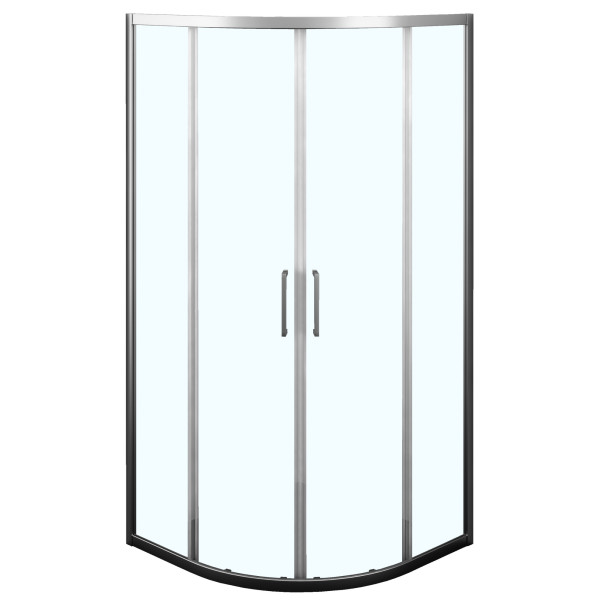 Душевой уголок Azario Ostin 100x100x195 стекло прозрачное, профиль хром (AZ-121 S А 10*10*195)