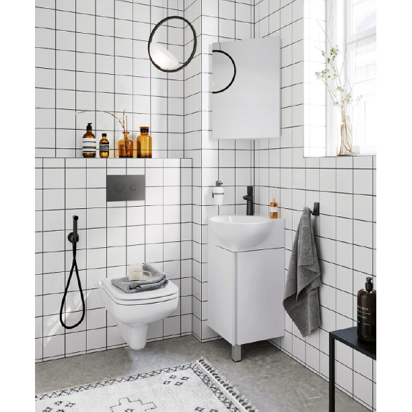 Тумба напольная Aqwella Porto 335x335x840 белый (POR0104WW)