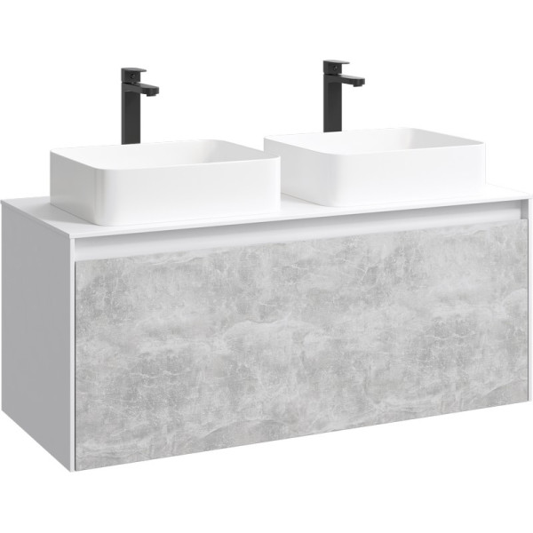 Тумба подвесная Aqwella Mobi 1200x500x510 белый (MOB0112W)