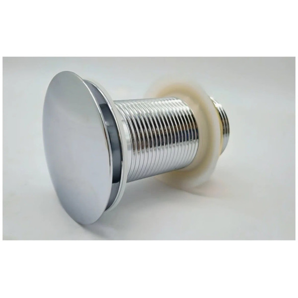 Донный клапан для раковины Vieir 1 1/4" (32 мм.), 66 мм. без перелива (нерж. сталь) (VER23A)