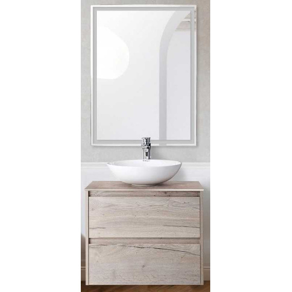 Тумба подвесная BelBagno Kraft 60 Rovere Galifax Bianco (KRAFT-600-2C-SO-RGB)