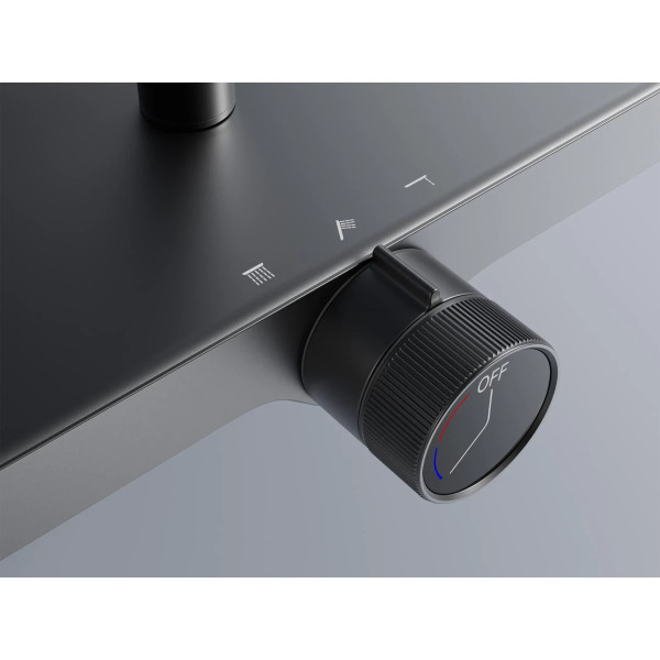 Душевая система на три режима Rea Bari Titanium (REA-P0890)