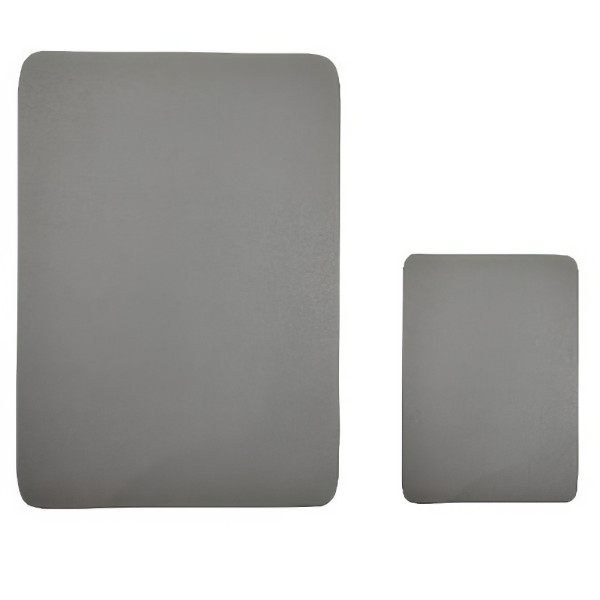 Коврик для ванной RGW 90x60+60x40 светло-серый (6241012-107)