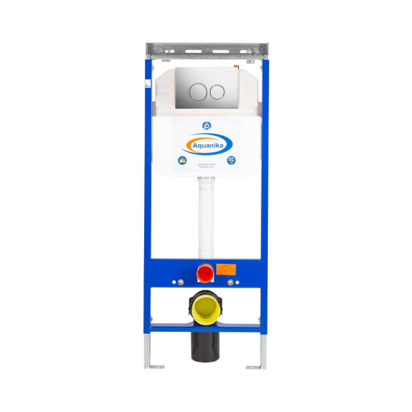 Инсталляция для унитаза Aquanika Basic (с клавишей смыва, два режима слива) (10.702.45B.02.19) Инсталляция для унитаза Aquanika Basic (с клавишей смыва, два режима слива) (10.702.45B.02.19)