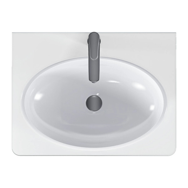 Тумба подвесная 1Marka Monro 600x450x420 белый (Ц0000036663)