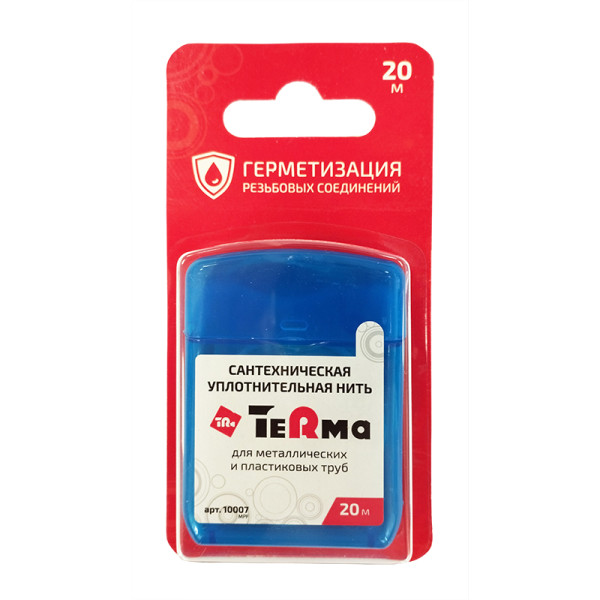 Нить уплотнительная для герметизации резьбовых соединений 20 м TeRma (10007)