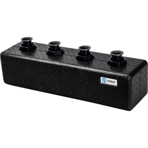 Коллектор два на три Stout (в теплоизоляции, сталь) (SDG-0017-004023) Коллектор два на три Stout (в теплоизоляции, сталь) (SDG-0017-004023)
