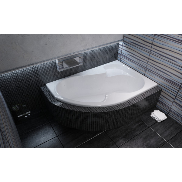 Ванна акриловая Ravak Rosa I 140х105 R без гидромассажа (CV01000000)
