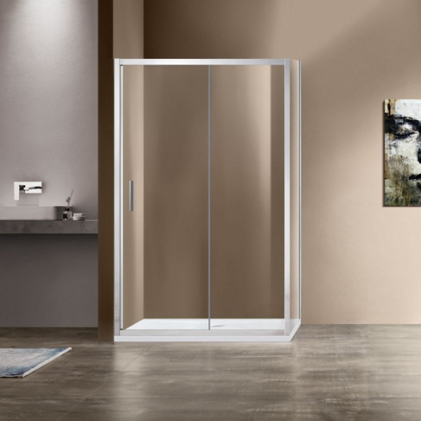 Душевой уголок Vincea Garda 1100х800х1900 стекло прозрачное, профиль хром (VSR-1G8011CL) Душевой уголок Vincea Garda 1100х800х1900 стекло прозрачное, профиль хром (VSR-1G8011CL)
