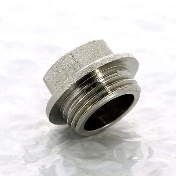 Заглушка 1/2" Н никелированная Uni-Fitt (608N2000)