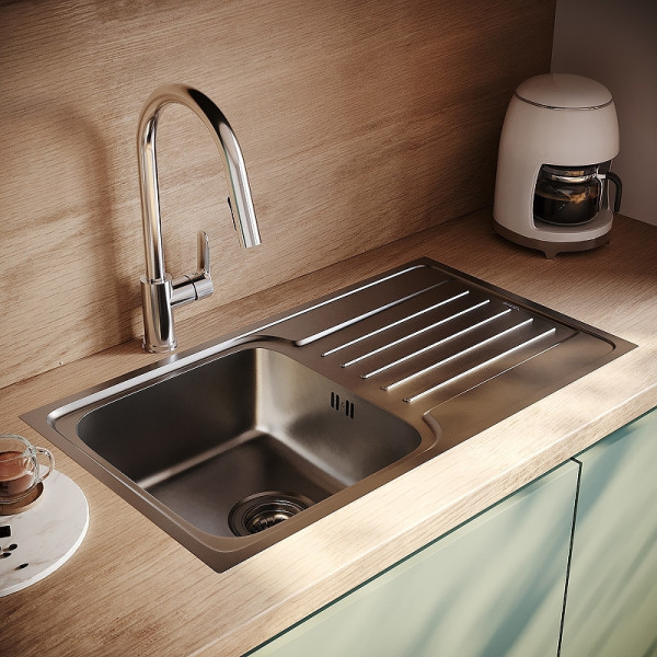 Мойка для кухни врезная Iddis sound 78x44 нержавеющая сталь шелк (SND78SDi77) Мойка для кухни врезная Iddis sound 78x44 нержавеющая сталь шелк (SND78SDi77)