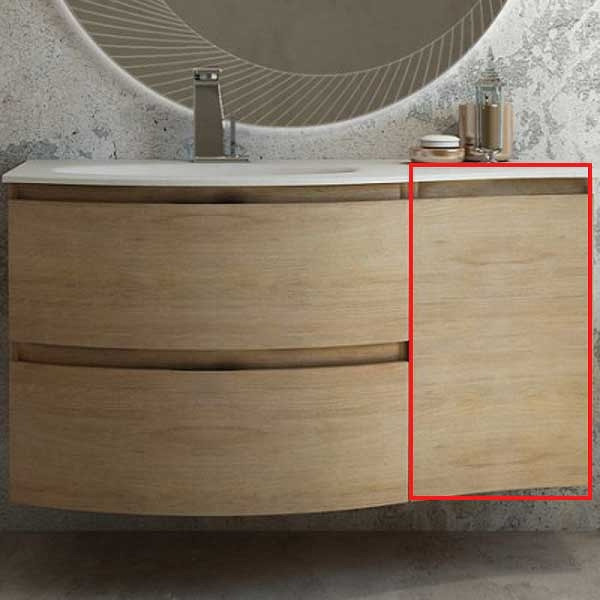 Пенал подвесной Cezares Vague 34x55 Rovere Tabacco (54835)